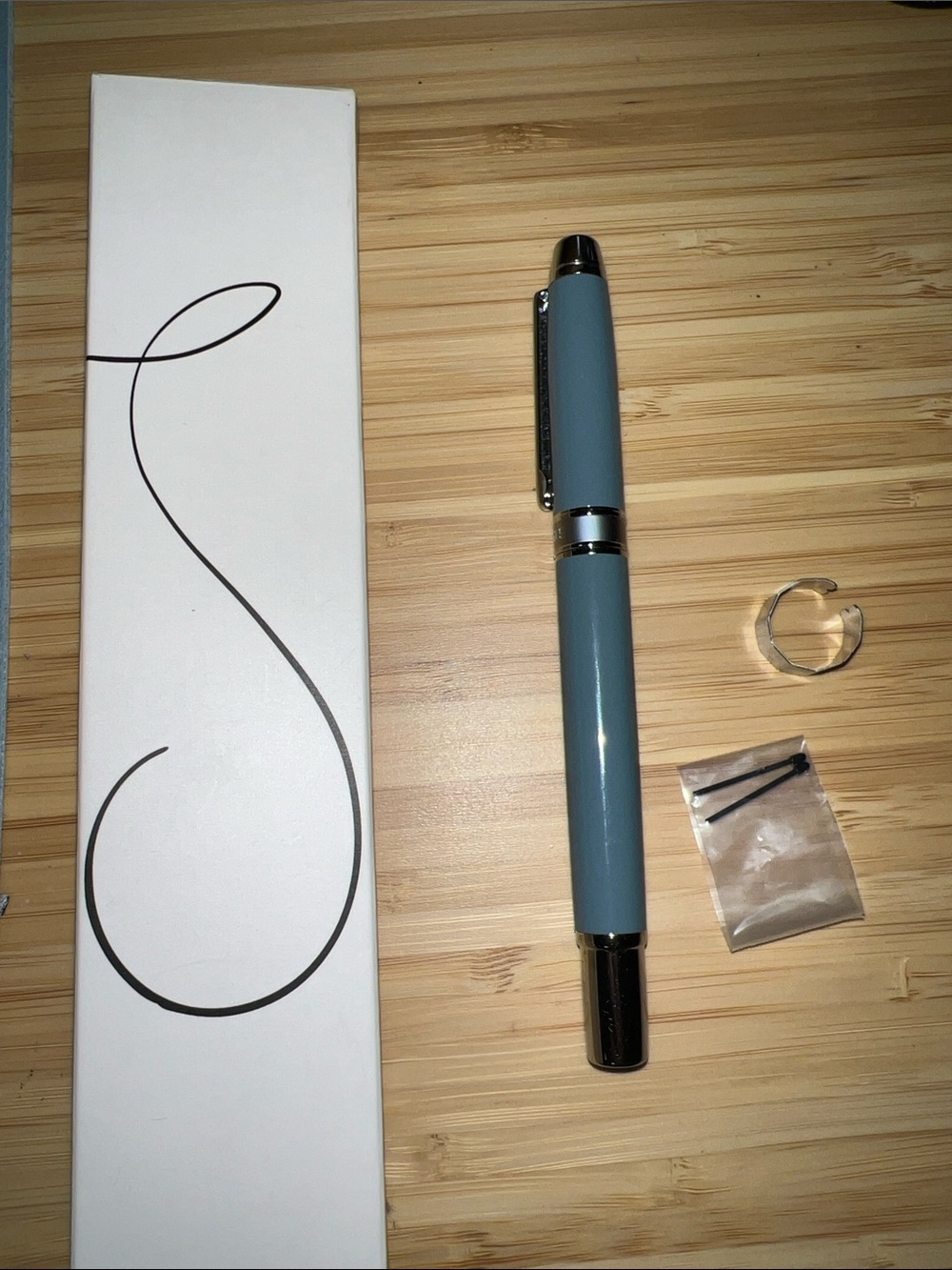 Supernote Heart of Metal Pen 2 Azure Sky "Discontinued"- Brand New Never Used!!